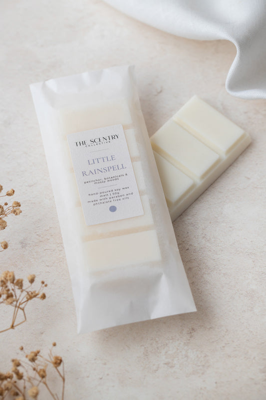 Petrichor Natural Soy Wax Melt Paraben and Phthalate Free