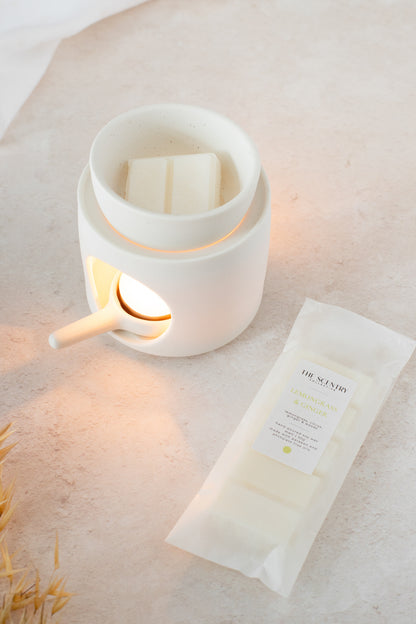 Lemongrass and Ginger Natural Soy Wax Melt Paraben and Phthalate Free