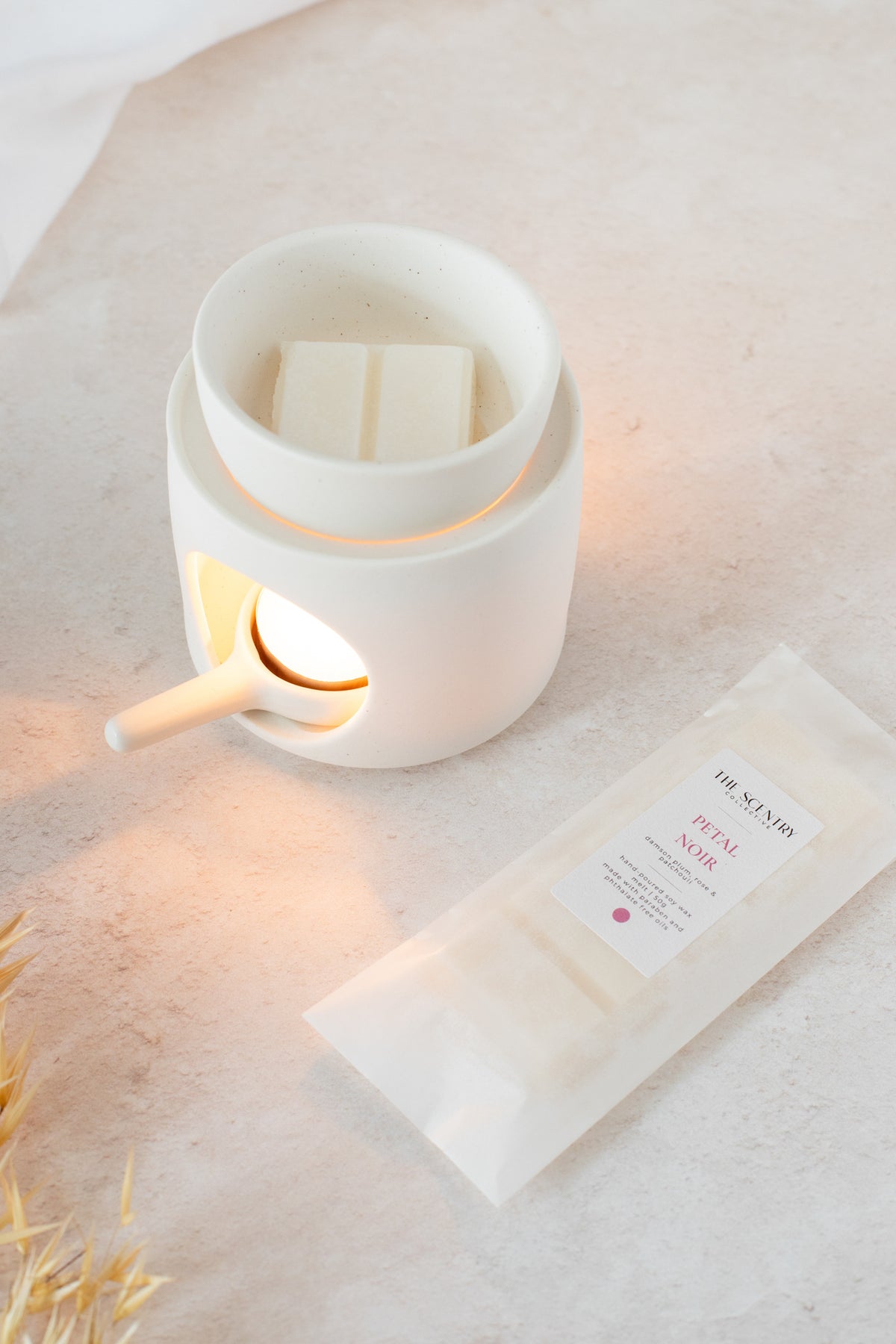 Damson Plum Rose Patchouli Soy Wax Melt Paraben and Phthalate Free