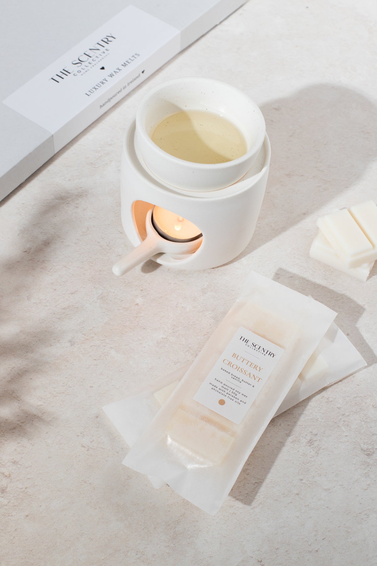 Buttery Croissant Natural Soy Wax Melt Paraben and Phthalate Free