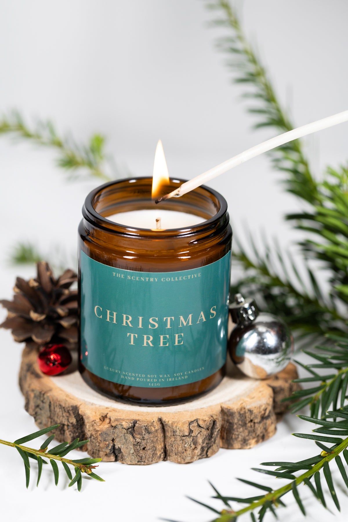 Christmas Tree Soy Candle