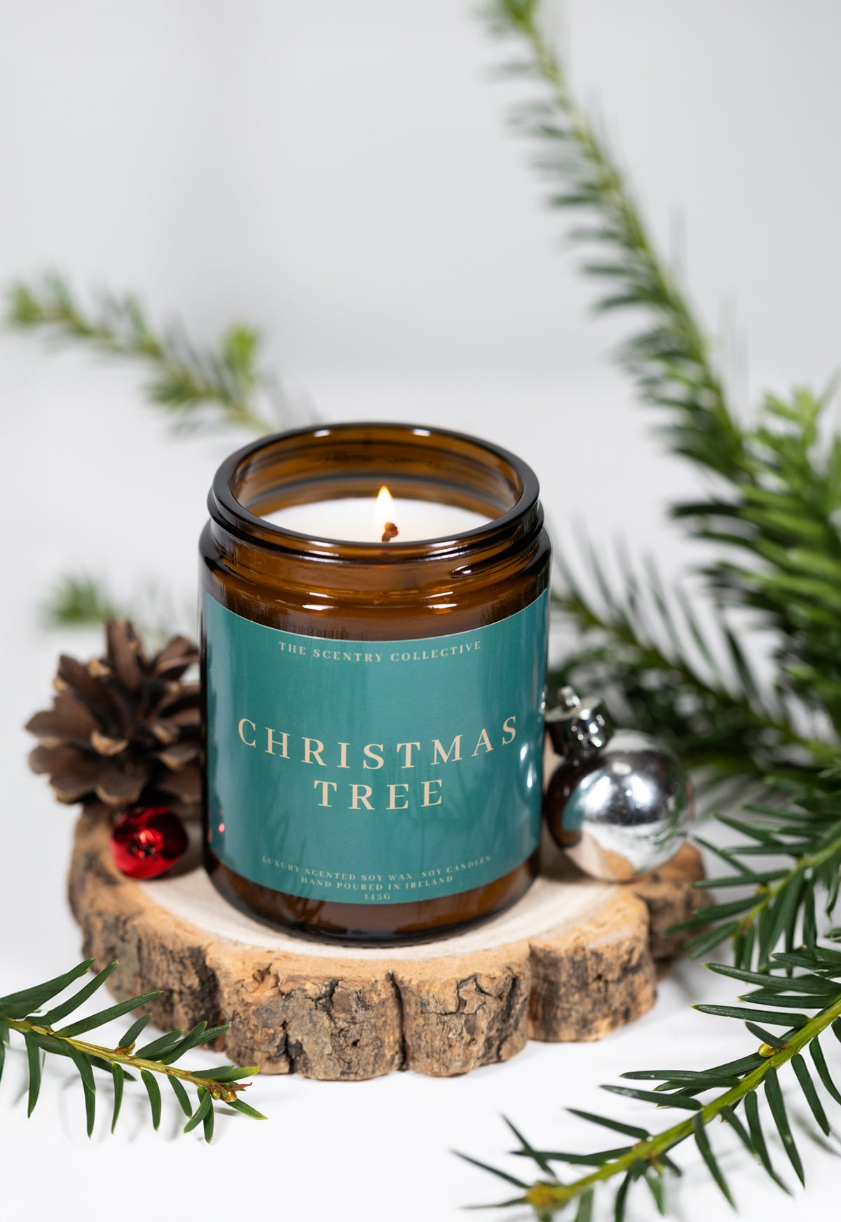 Christmas Tree Soy Candle