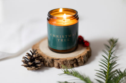 Christmas Tree Soy Candle