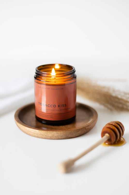 Tobacco Kiss Natural Wax Scented Candle